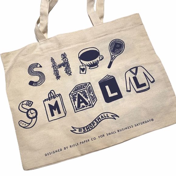 Vintage Handbags - Shop Small Canvas Tote Amex Promo Bag